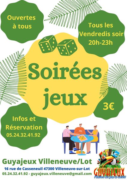 Soirée jeux