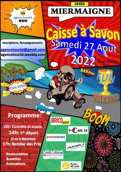 Course de caisse à savon