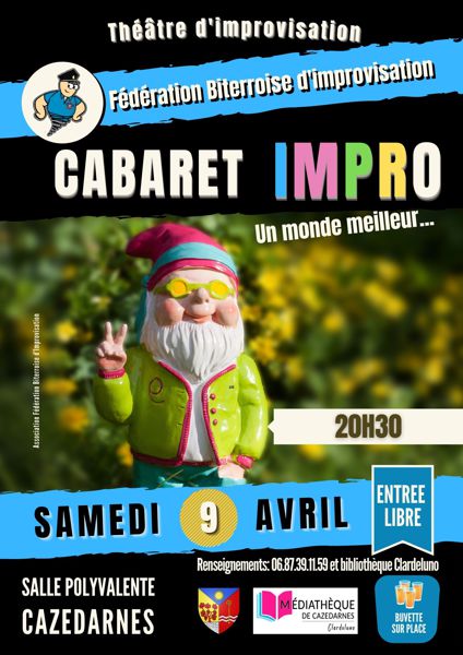 Soirée Impro à Cazedarnes by la FBI