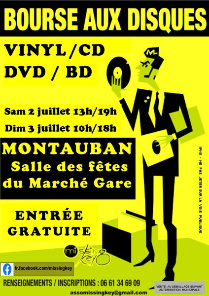 Bourse aux disques Vinyl, CD, DVD & BD