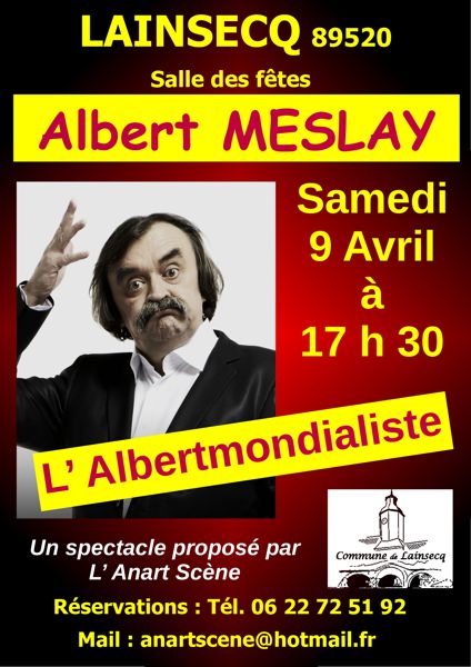 Albert MESLAY L' Albert mondialiste  Humour