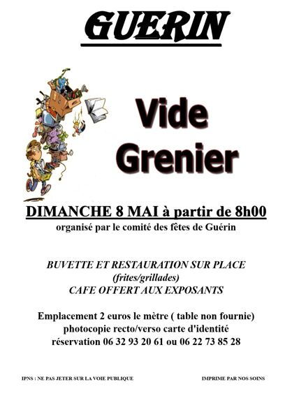 Vide grenier vide jardin