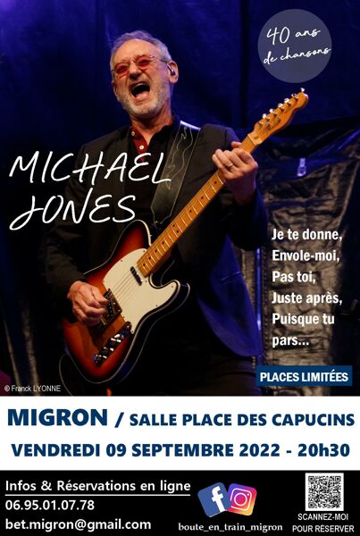 Concert Michael Jones à Migron