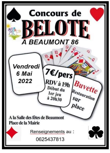 Concours de belote