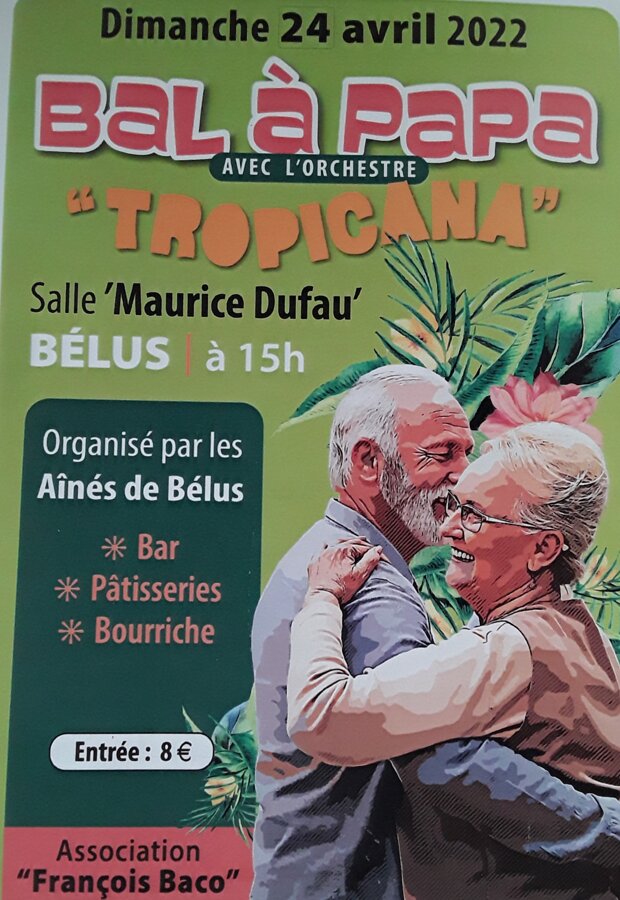 BAL A PAPA AVEC L'ORCHESTRE TROPICANA