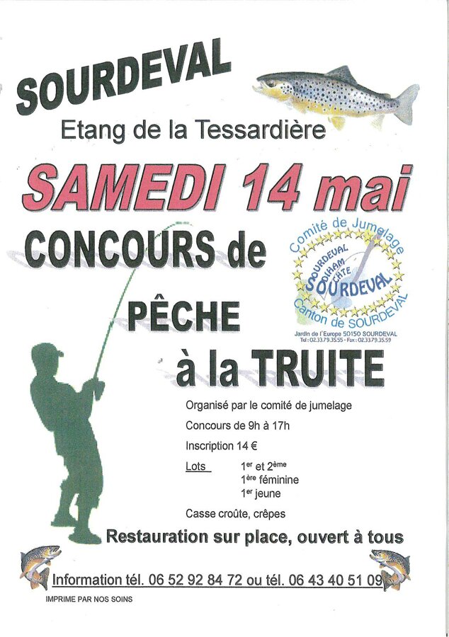 Concours de pêche à la truite