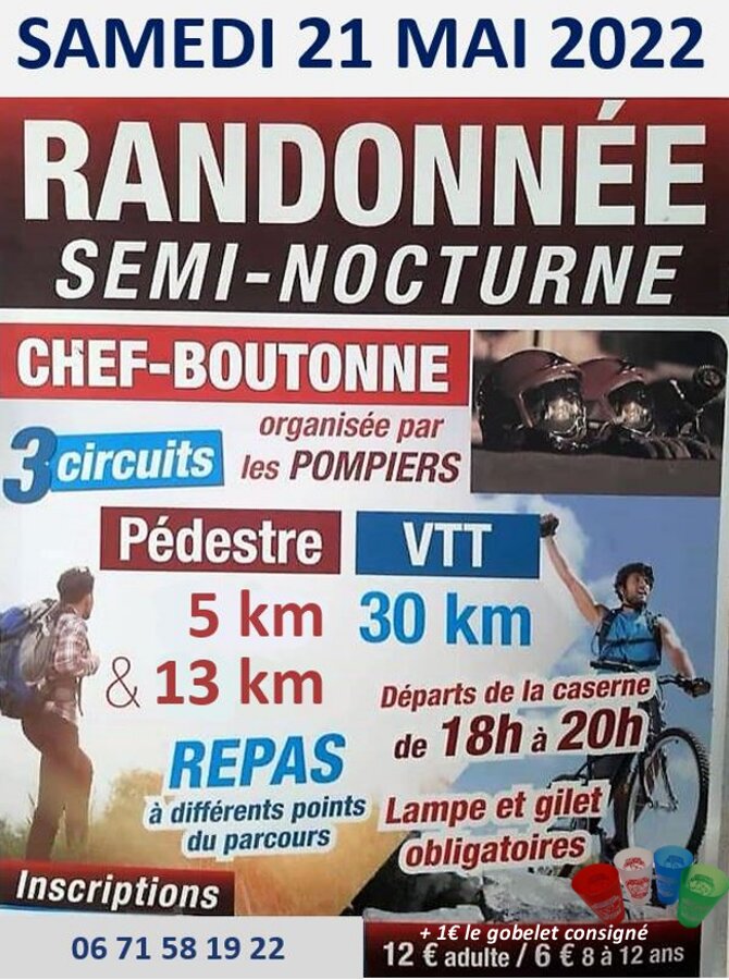 Randonnée semi nocturne