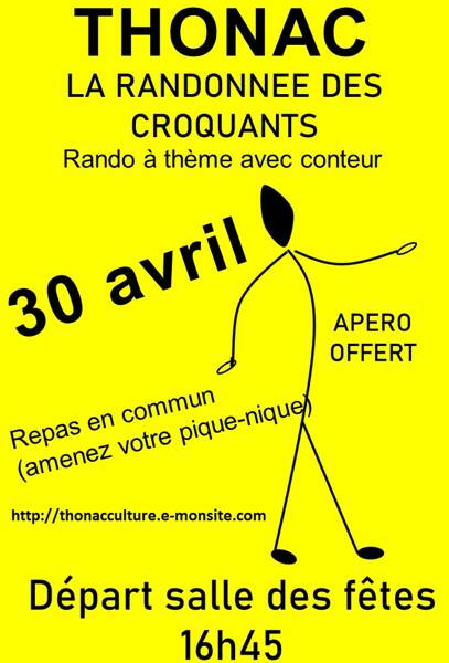 LA RANDONNEE DES CROQUANTS