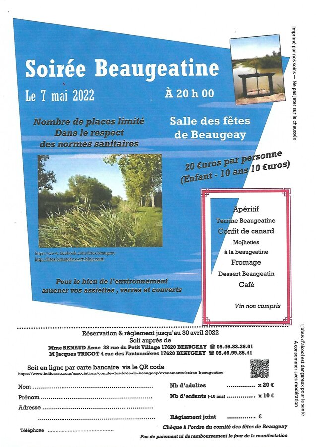 Soirée Beaugeatine