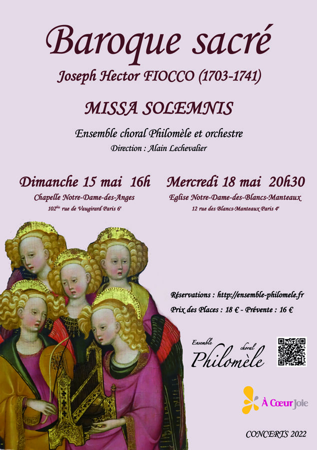 La Missa Solemnis de Joseph Hector Fiocco (1703-1741)