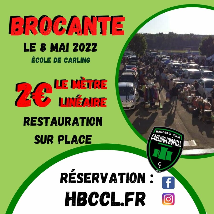 Brocante du 8 mai Carling (57490)