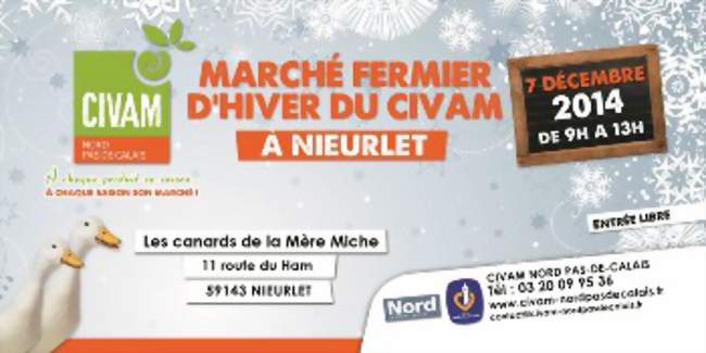 Marché fermier d'hiver du CIVAM