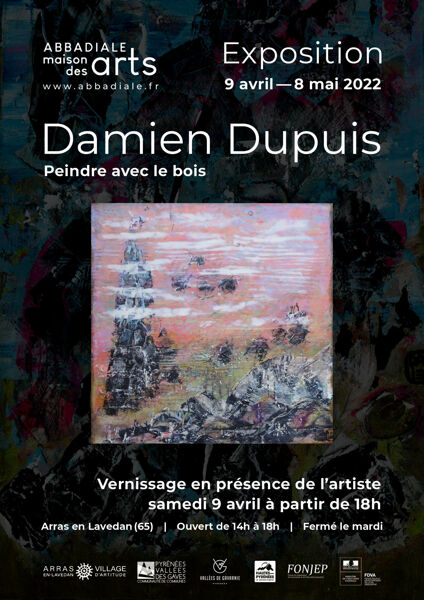 Exposition : Damien Dupuis, Peindre avec le bois