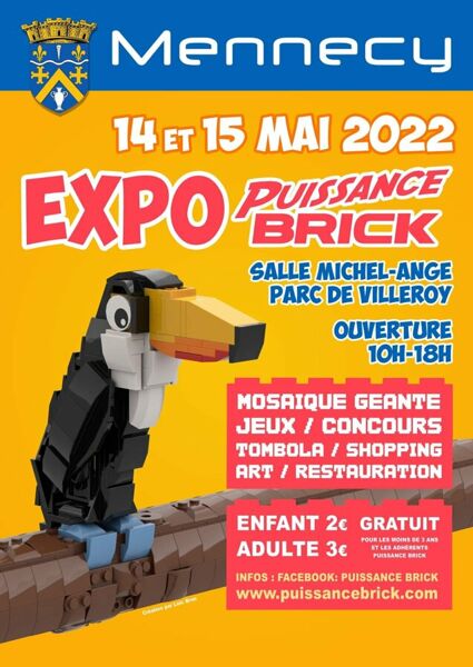 EXPO 100% BRIQUES PUISSANCE BRICK Mennecy 2022