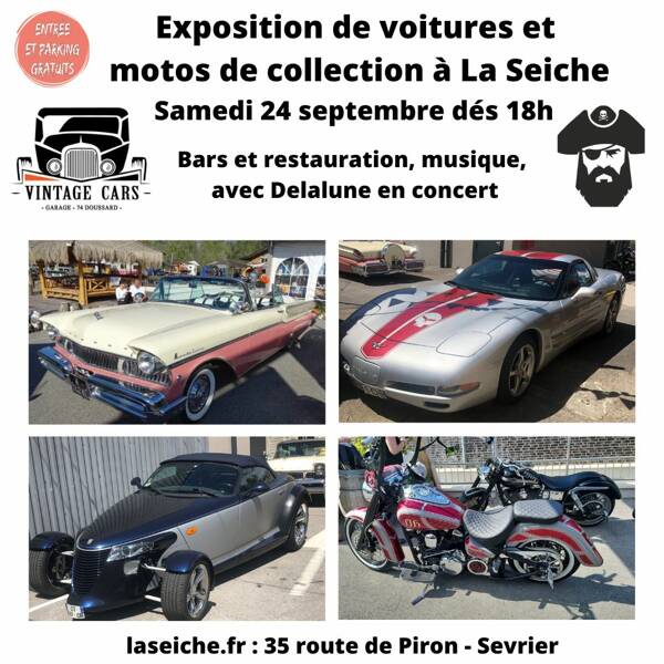 24 sept. Vintage Cars : voitures et motos de collections