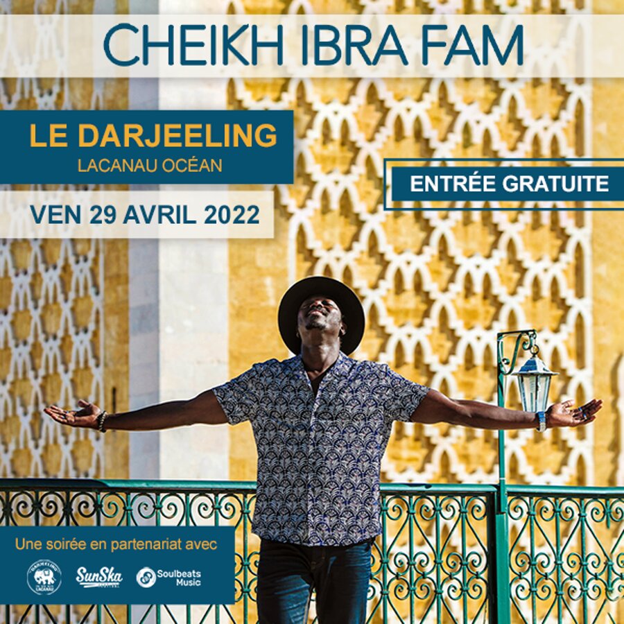 Cheikh Ibra Fam en concert à Lacanau !