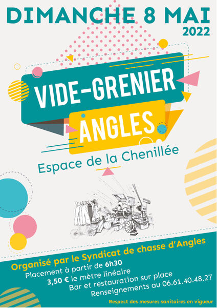 Vide-greniers par le Syndicat de la Chasse