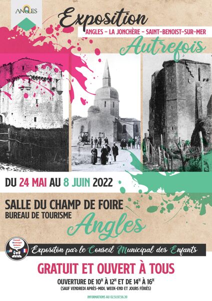 « Angles, La Jonchère, Saint-Benoist-sur-Mer autrefois » Exposition par le Conseil Municipal des Enfants
