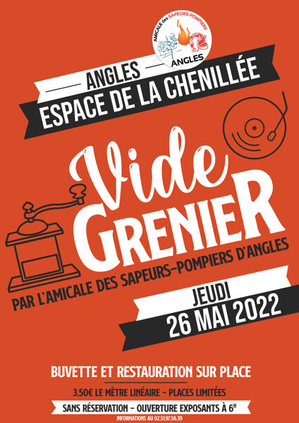 Vide-greniers par l'Amicale des Sapeurs-Pompiers