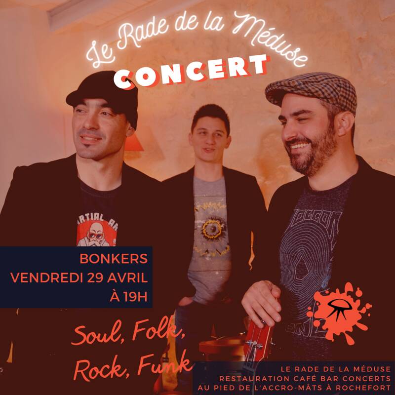 Concert Bonkers : soul, funk, rock