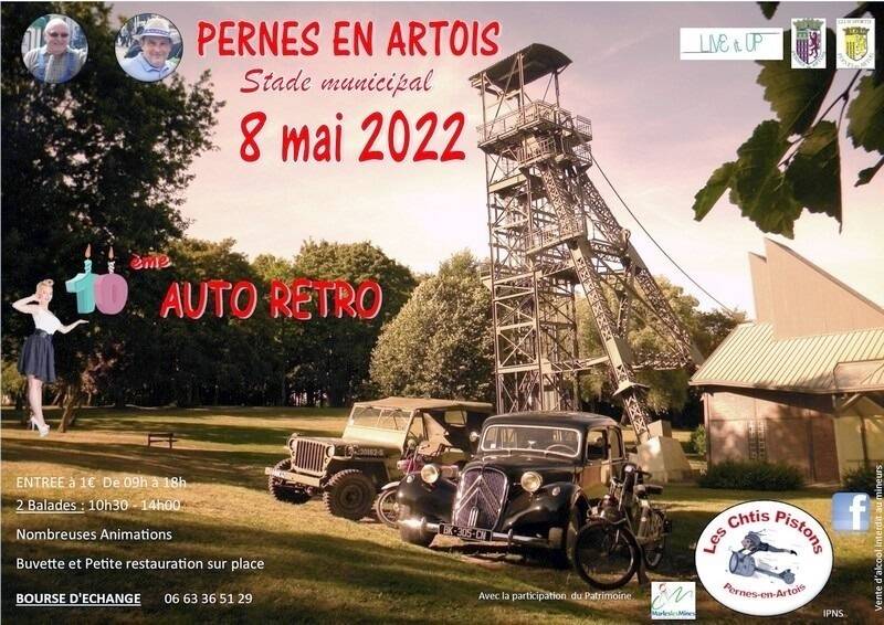 - 10ème auto rétro le 08 mai 2022 à Pernes -