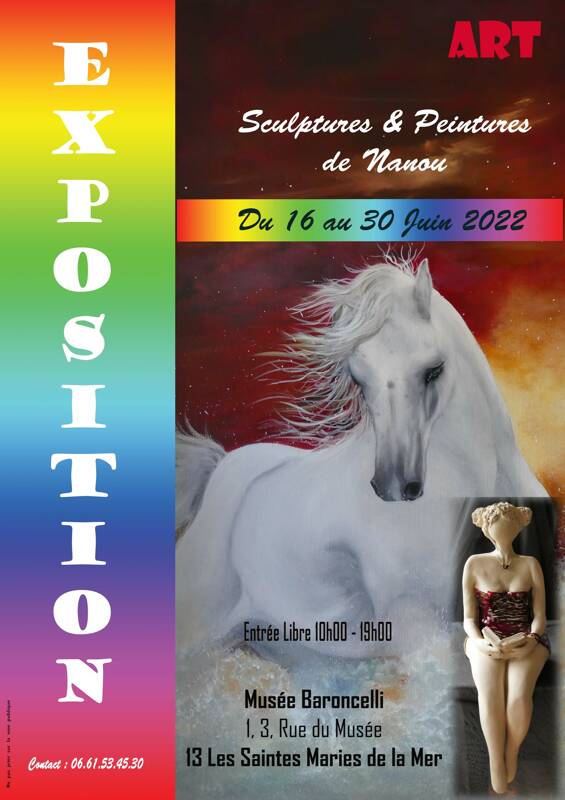 EXPOSITION de SCULPTURES & PEINTURES de NANOU