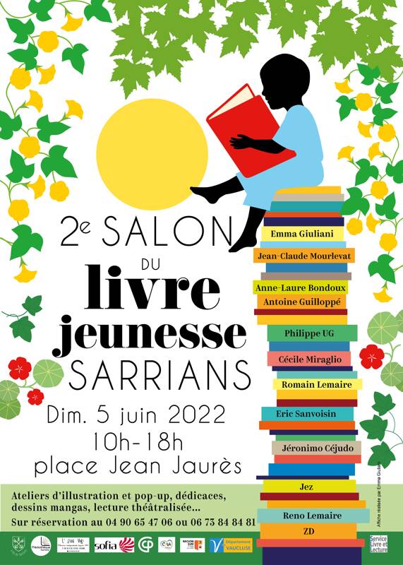 Salon du livre jeunesse Sarrians 2022
