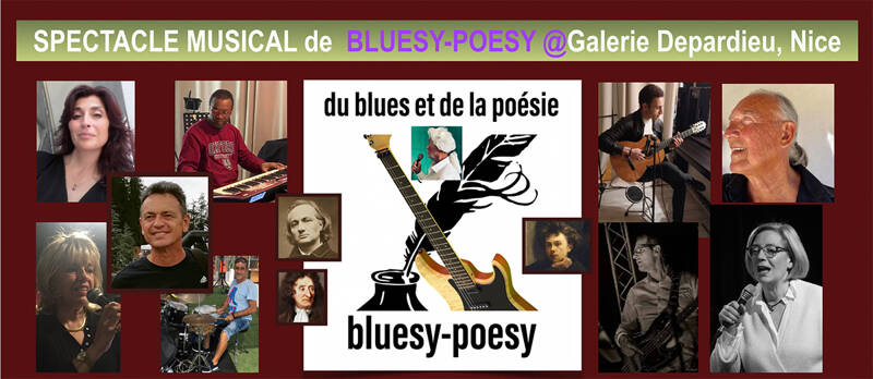 Spectacle musical BLUESY-POESY Du jazz et de la poésie