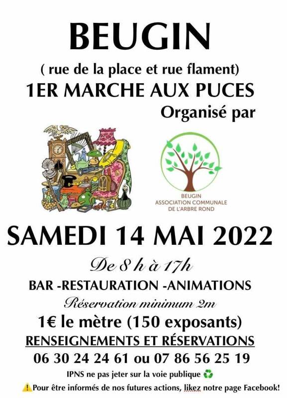 1er Marché aux Puces de notre Association