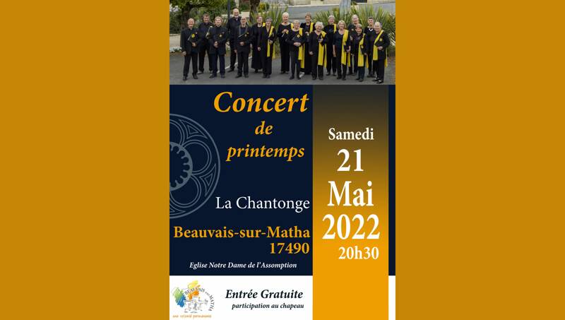 Concert de printemps de La Chantonge