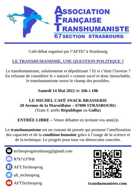 Débat : Le Transhumaniste, une question politique ?