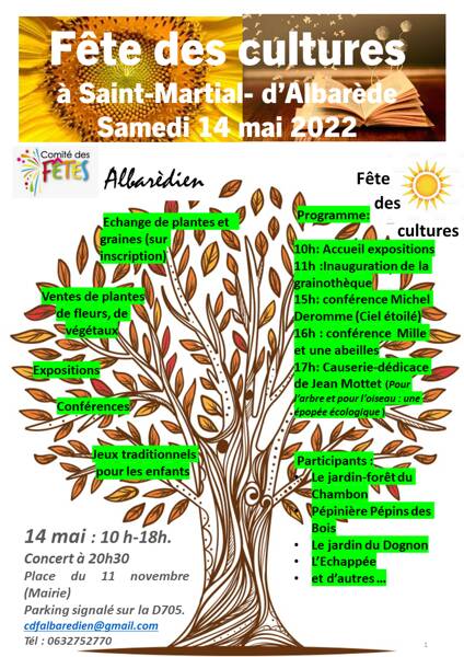 Fête des Cultures de Saint-Martial-d'Albarède