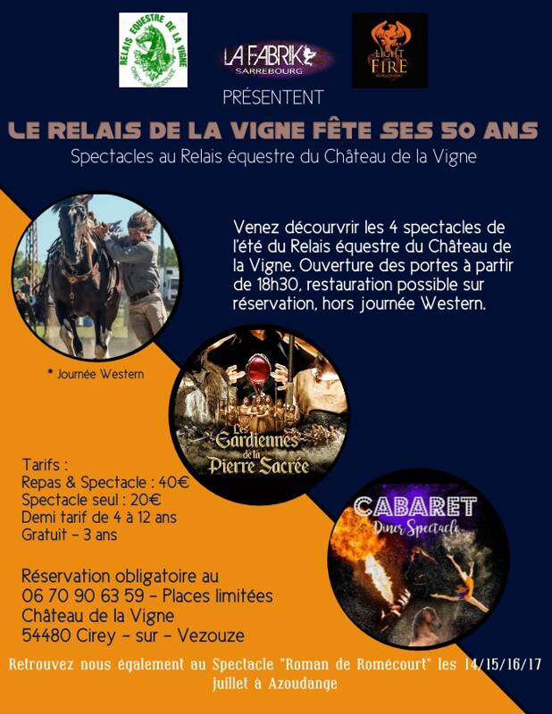 Fête Western / 50 ans du Relais équestre de la Vigne