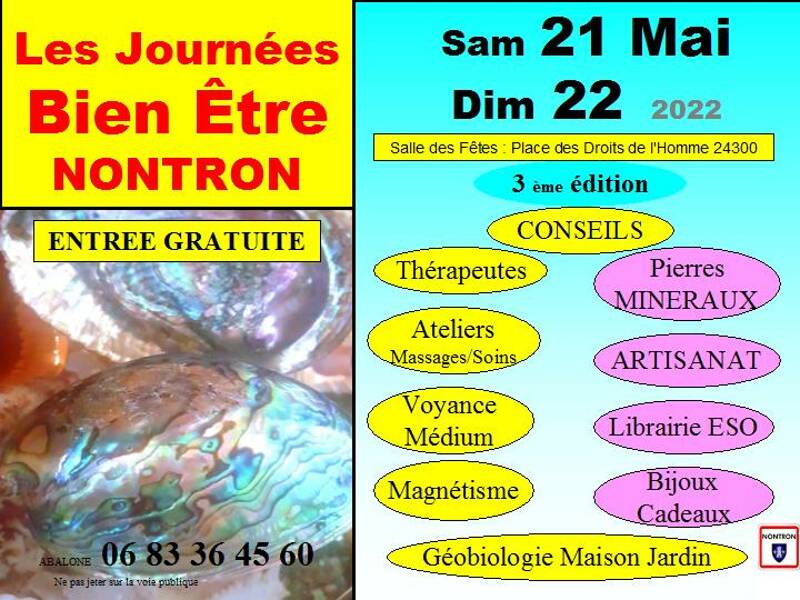 Nontron SALON Les JOURNEES du BIEN ÊTRE