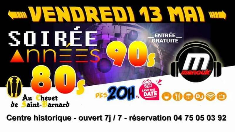 Soirée Années 80s 90s