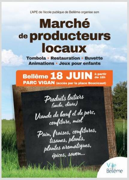 Marché de producteurs locaux