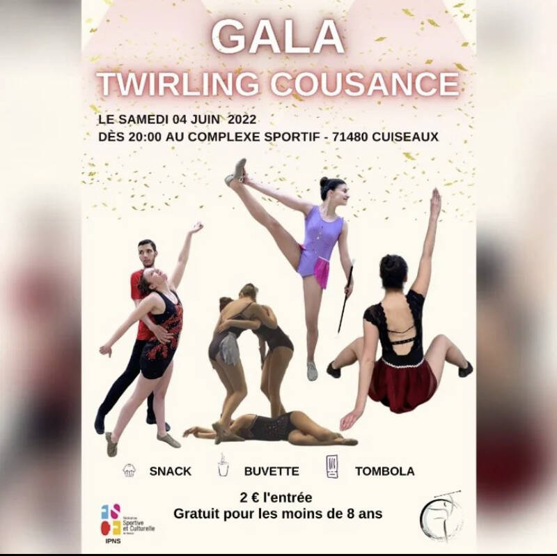 Gala Twirling baton Cousance