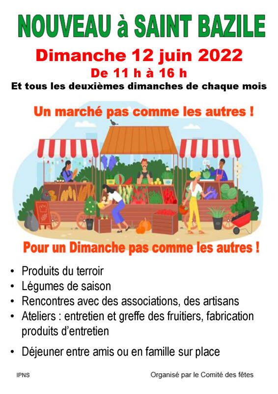 Un marché pas comme les autres