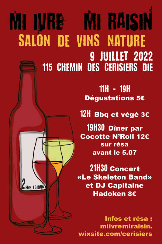 Salon de vins nature Mi ivre Mi raisin