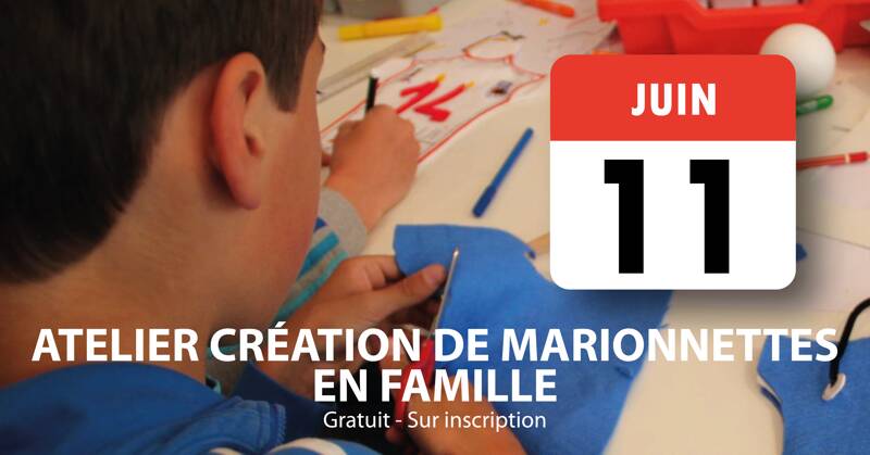 Atelier création de marionnettes en famille