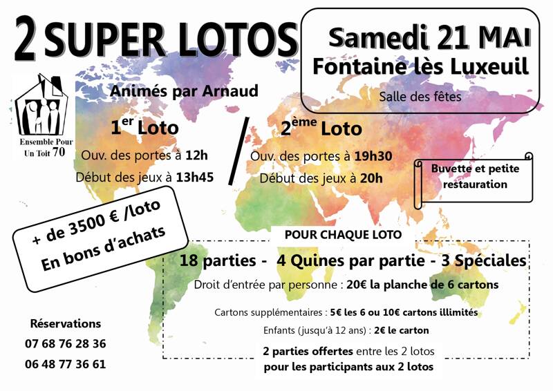 2 SUPER LOTOS animés par Arnaud