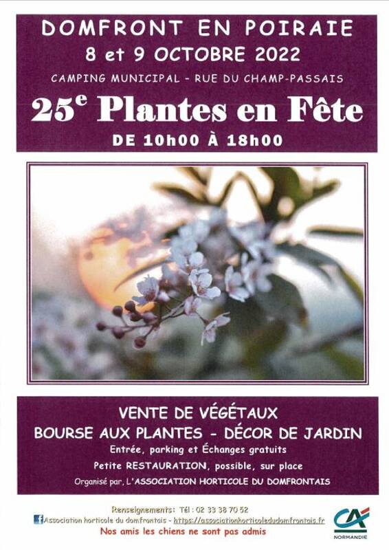 Fêtes des plantes Domfront en Poiraie