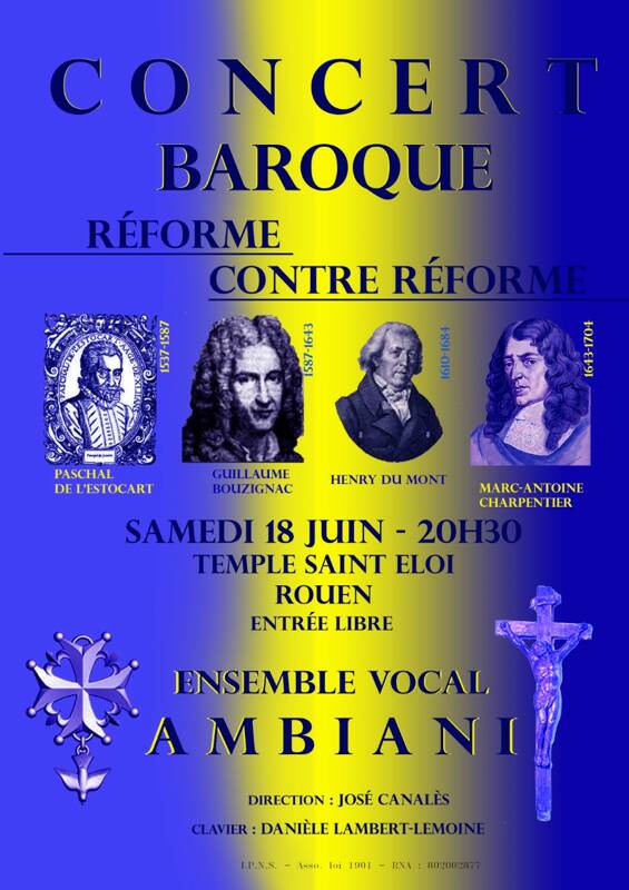 Concert baroque réforme/contre-réforme