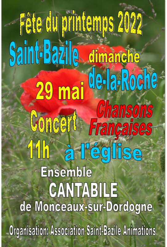 CONCERT Chansons Françaises