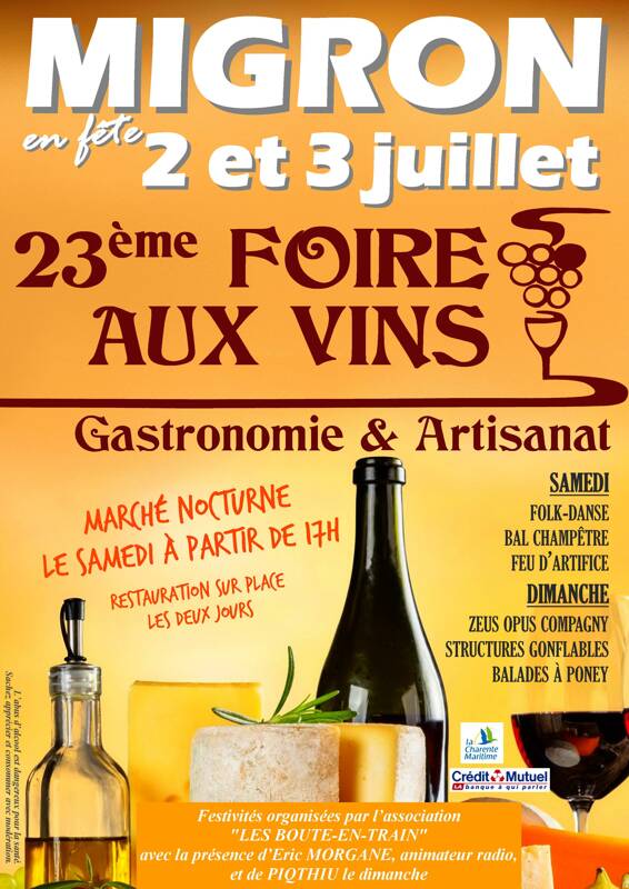 Foire aux vins, à la gastronomie et à l’artisanat