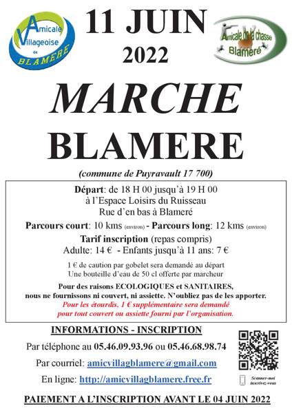 MARCHE GOURMANDE DE BLAMERÉ