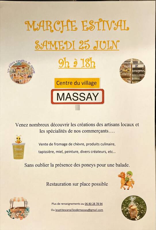 Marché estival