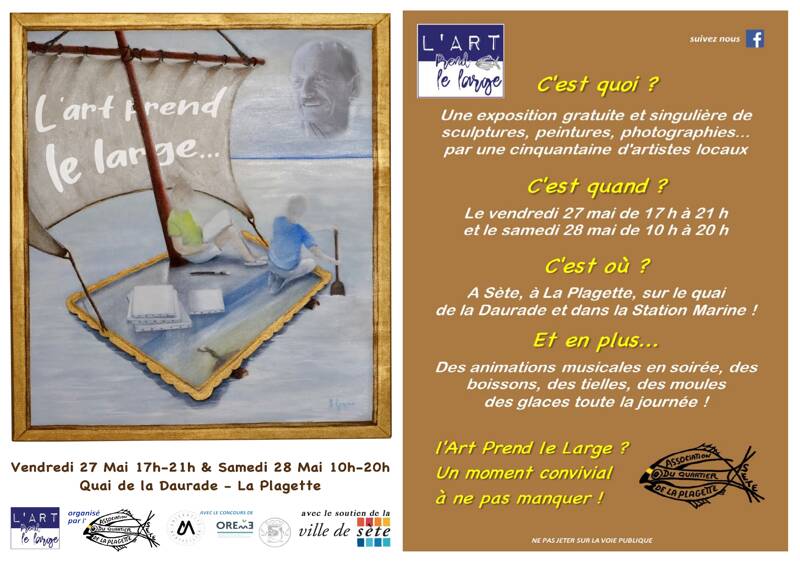 L'ART PREND LE LARGE
