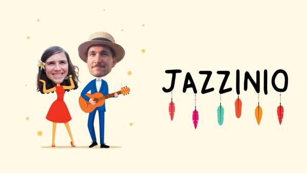 Musique Jazz chant par le Duo Jazzinio