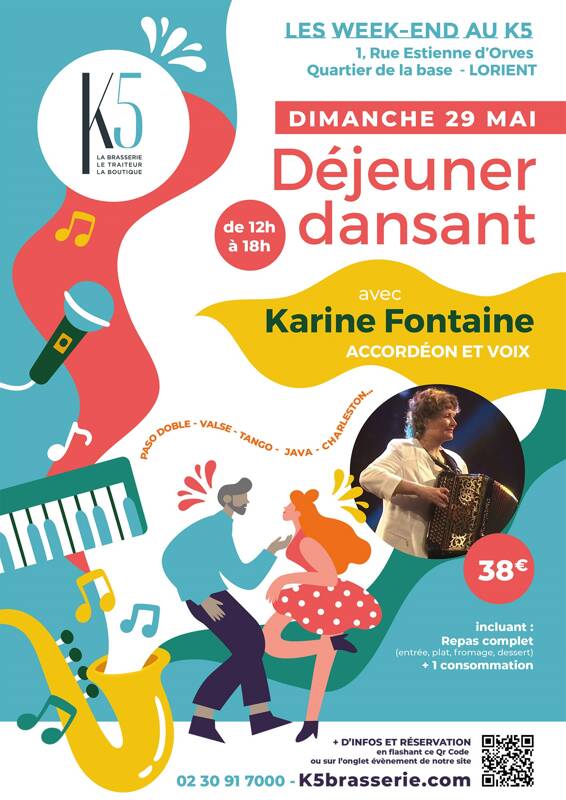 DEJEUNER DANSANT // KARINE FONTAINE